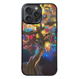 Artistic Psychedelic Womens Tree Case iPhone 15 Pro BC0350