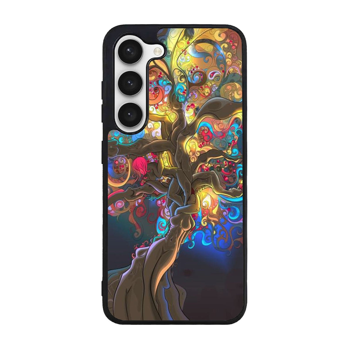 Artistic Psychedelic Womens Tree Case Samsung Galaxy S25 Plus 5G BC0350