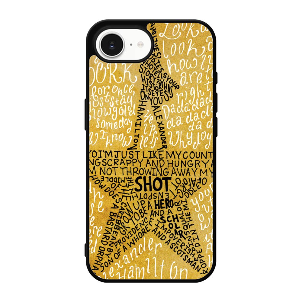 Hamilton Musical Lyrics X4979 iPhone 17e Case