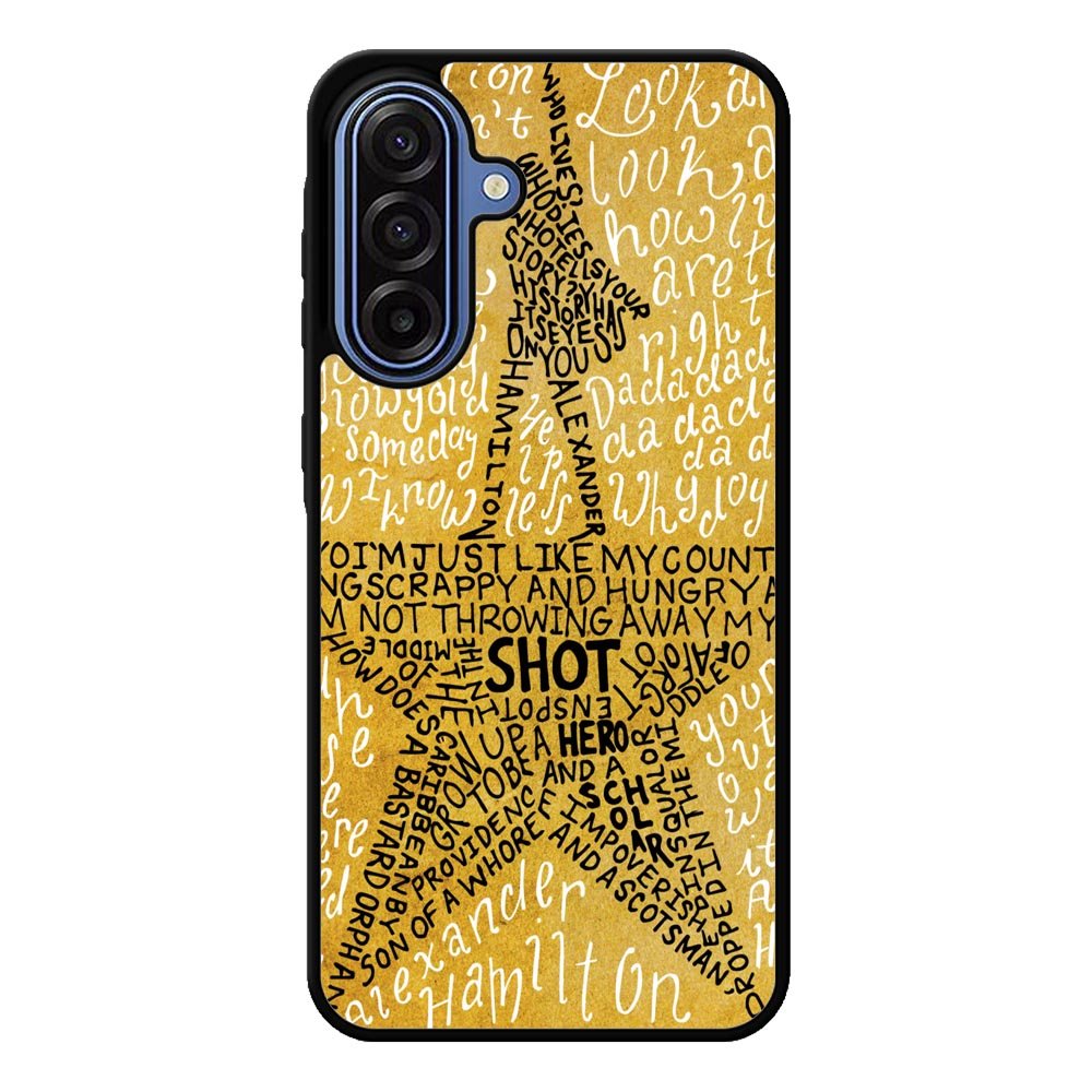 Hamilton Musical Lyrics X4979 Samsung Galaxy A17 Case