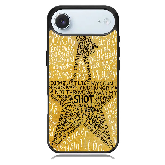 Hamilton Musical Lyrics X4979 iPhone 17 Air Case