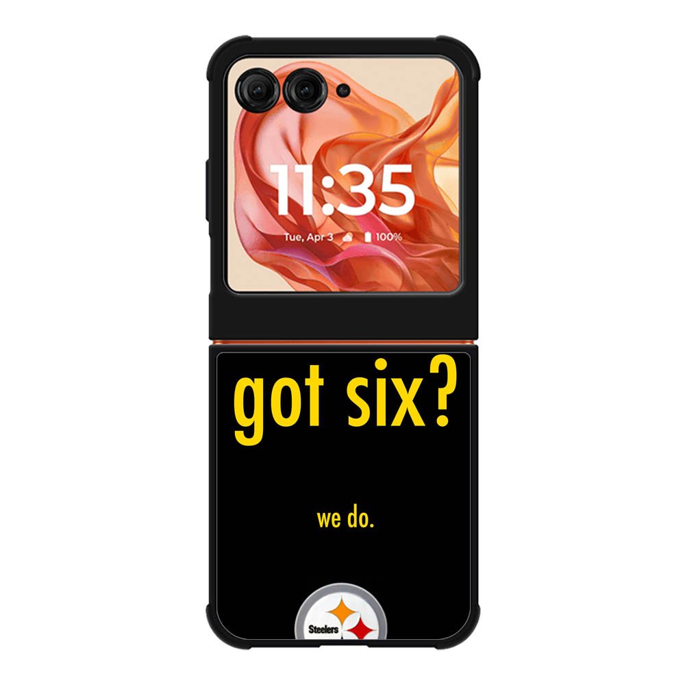 Pittsburgh Steelers Motorola Moto Razr 2025/2024 , Moto Razr 60/50 Case BC0394