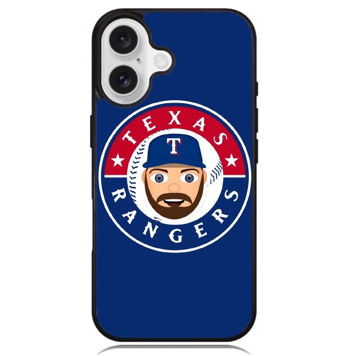 Texas Rangers Logo Case iPhone 16 BC0402