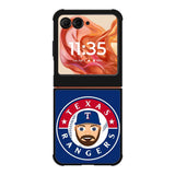 Texas Rangers Logo Motorola Moto Razr 2025/2024 , Moto Razr 60/50 Case BC0402