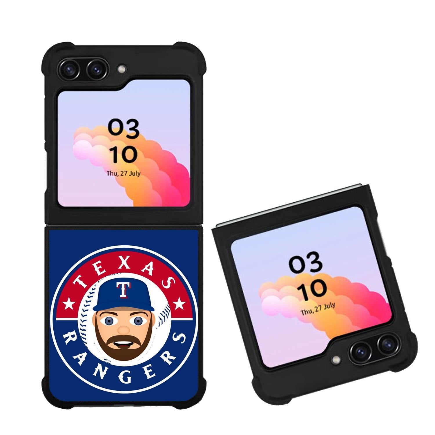Texas Rangers Logo Case Samsung Galaxy Z Flip 5 5G BC0402
