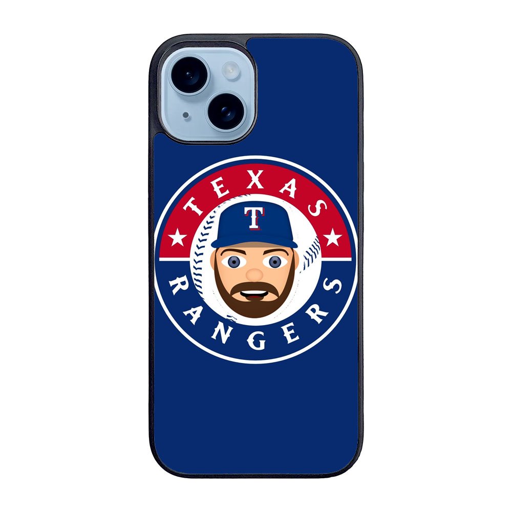 Texas Rangers Logo Case iPhone 15 Plus BC0402