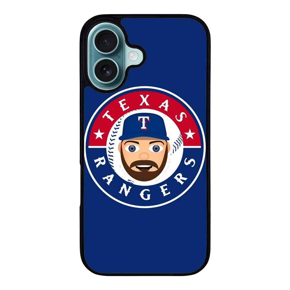 Texas Rangers Logo Case iPhone 16 Plus BC0402