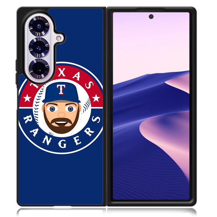 Texas Rangers Logo Samsung Galaxy Z Fold 7 5G Case BC0402