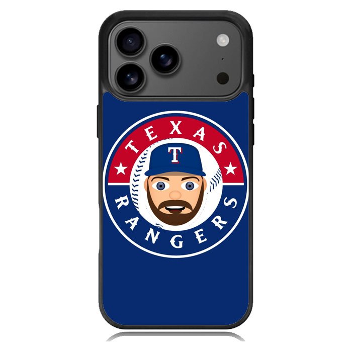 Texas Rangers Logo iPhone 17 Pro Case BC0402