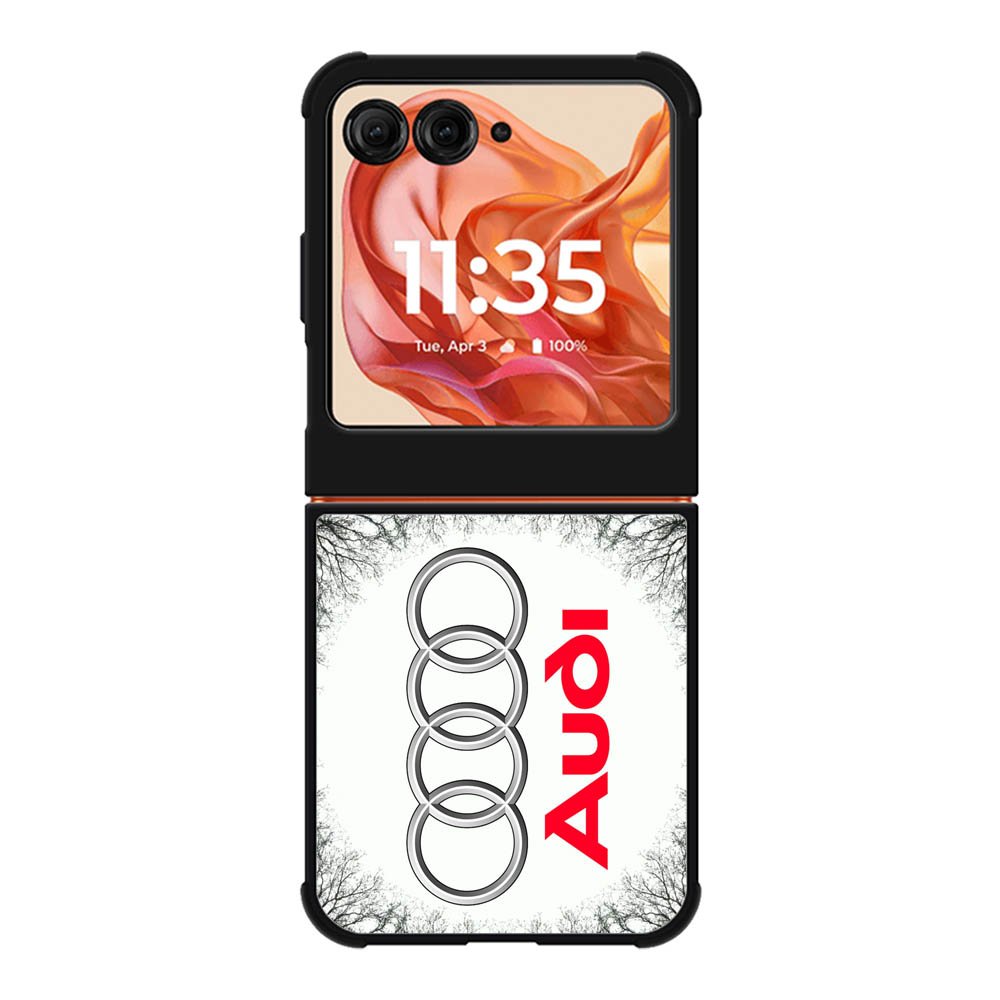 Audi Logo Motorola Moto Razr 2025/2024 , Moto Razr 60/50 Case BC0408