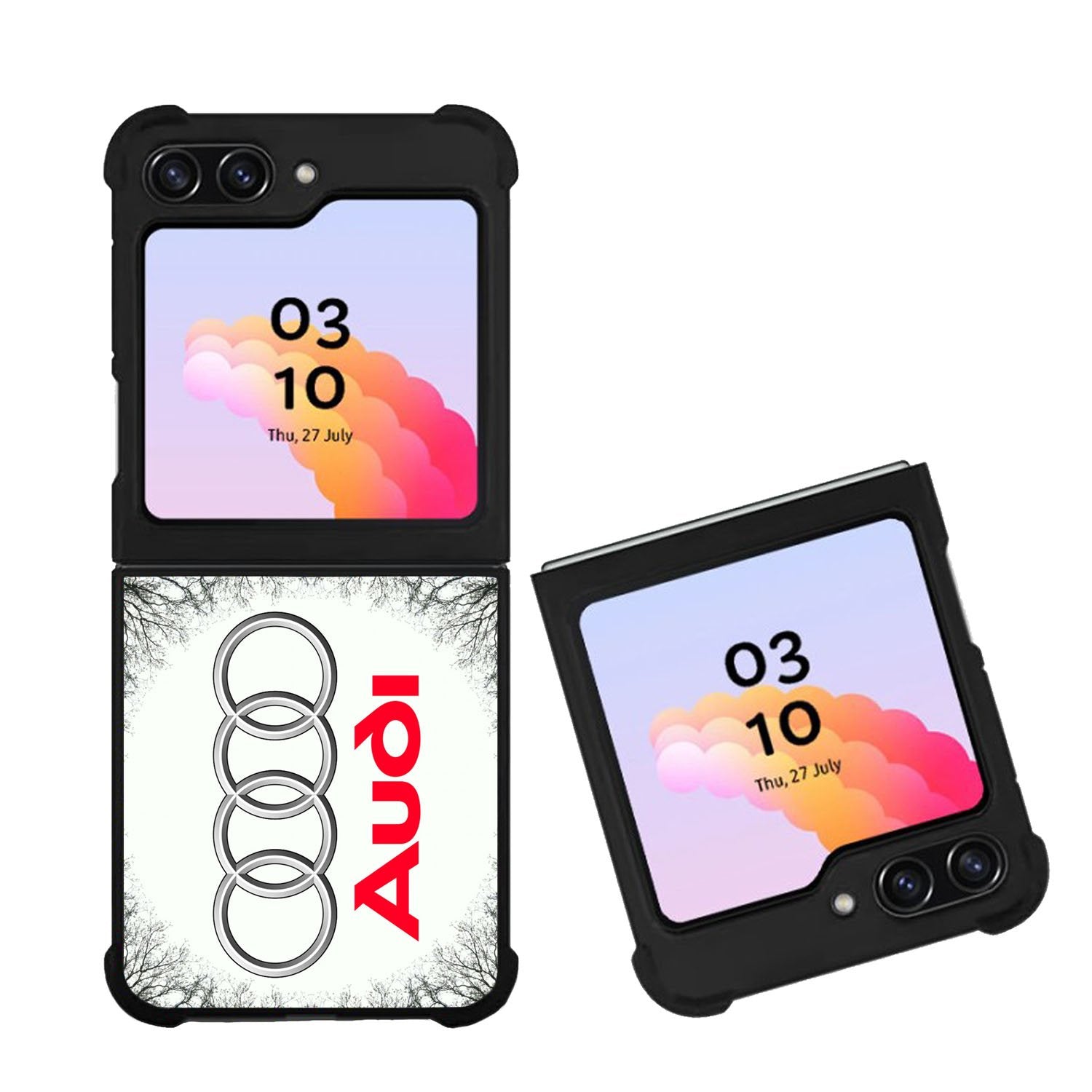 Audi Logo Case Samsung Galaxy Z Flip 5 5G BC0408