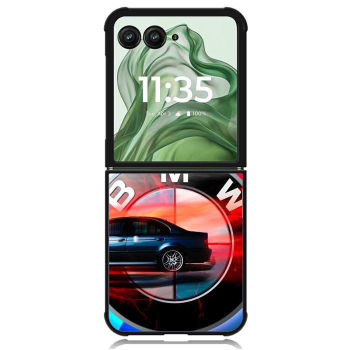 Bmw M Logo X5030 Motorola Moto Razr+ Plus 2024/2025 Case, Motorola Razr 50 Ultra/50s Ultra Case