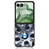 Bmw rims wheels X5032 Motorola Moto Razr+ Plus 2024/2025 Case, Motorola Razr 50 Ultra/50s Ultra Case