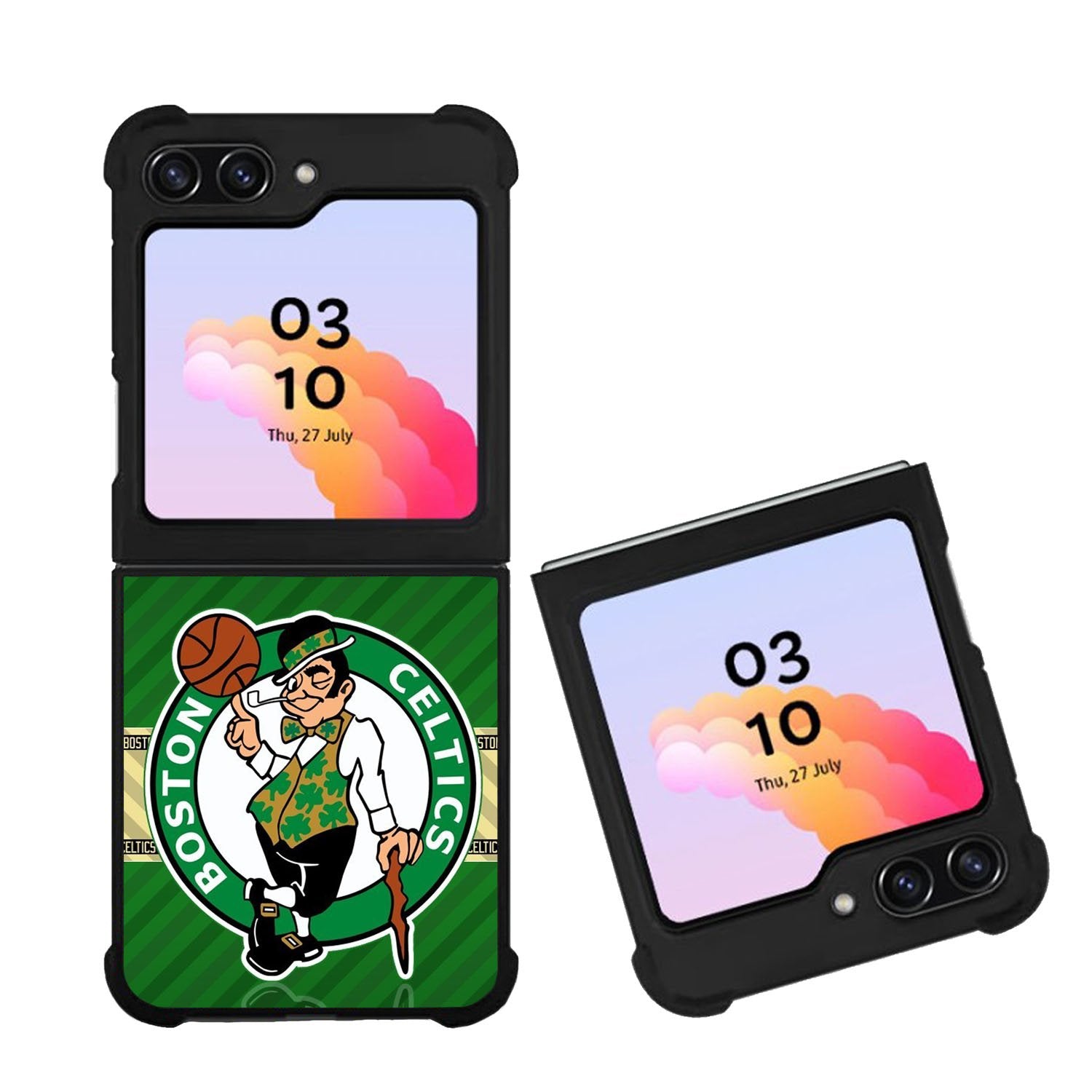 Boston Celtics logo Case Samsung Galaxy Z Flip 5 5G BC0353