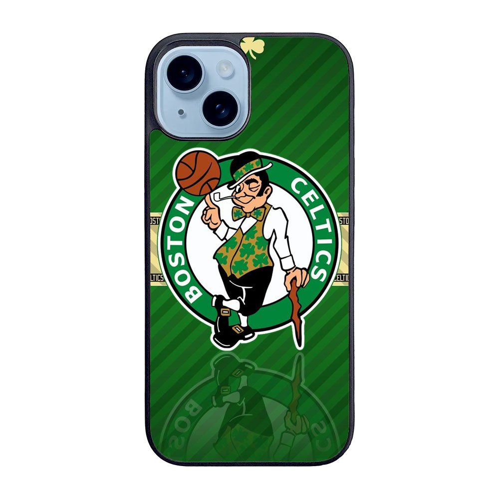 Boston Celtics logo Case iPhone 15 BC0353