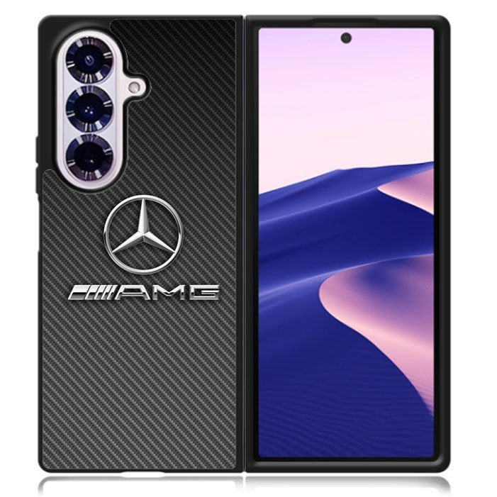 Carbon Mercedes AMG Samsung Galaxy Z Fold 7 5G Case BC0411