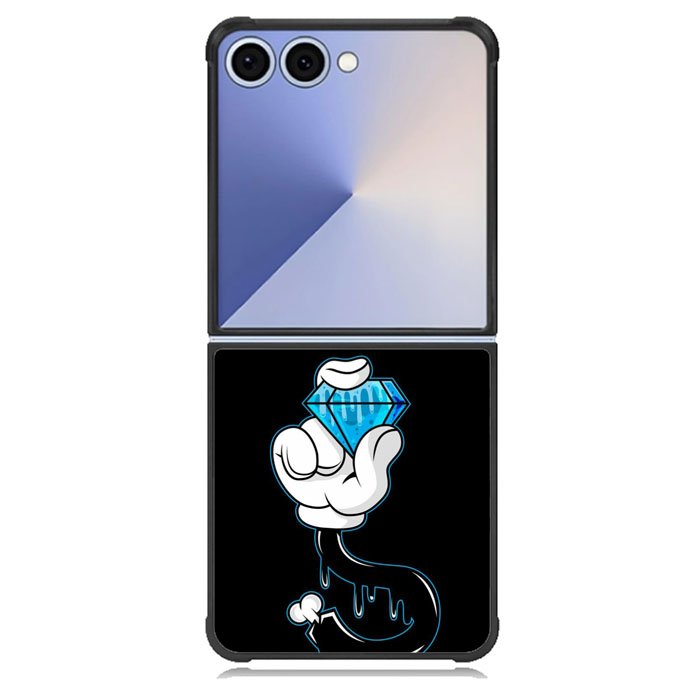 Diamond Hand Samsung Galaxy Z Flip 7 Case BC0420