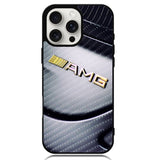 Mercedes AMG Gold Logo Case iPhone 16 Pro BC0462