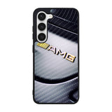 Mercedes AMG Gold Logo Case Samsung Galaxy S25 Plus 5G BC0462