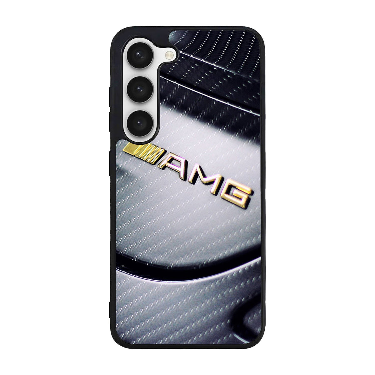 Mercedes AMG Gold Logo Case Samsung Galaxy S24 FE 5G BC0462