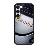 Mercedes AMG Gold Logo Case Samsung Galaxy S24 Plus 5G BC0462