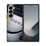 Mercedes AMG Gold Logo Case Samsung Galaxy Z Fold 6 5G BC0462