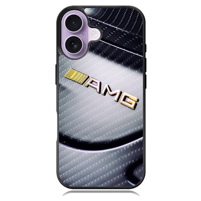 Mercedes AMG Gold Logo iPhone 17 Case BC0462