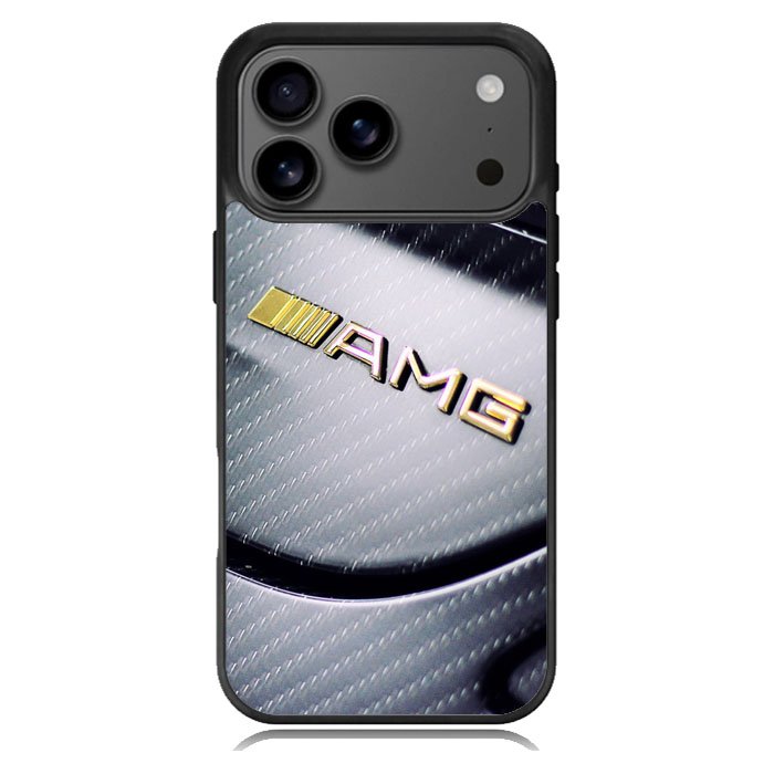 Mercedes AMG Gold Logo iPhone 17 Pro Case BC0462
