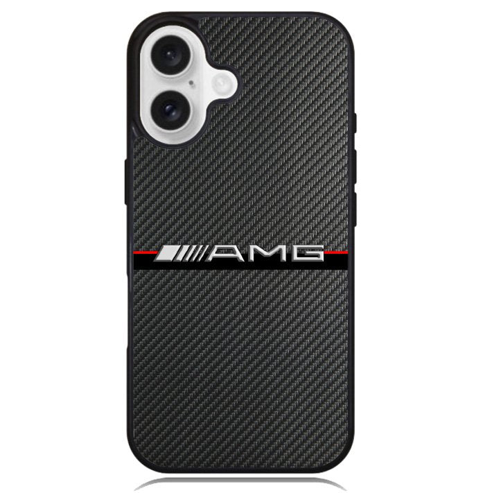 Mercedes Benz AMG Carbon Fiber Case iPhone 16 BC0463