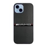 Mercedes Benz AMG Carbon Fiber Case iPhone 15 Plus BC0463