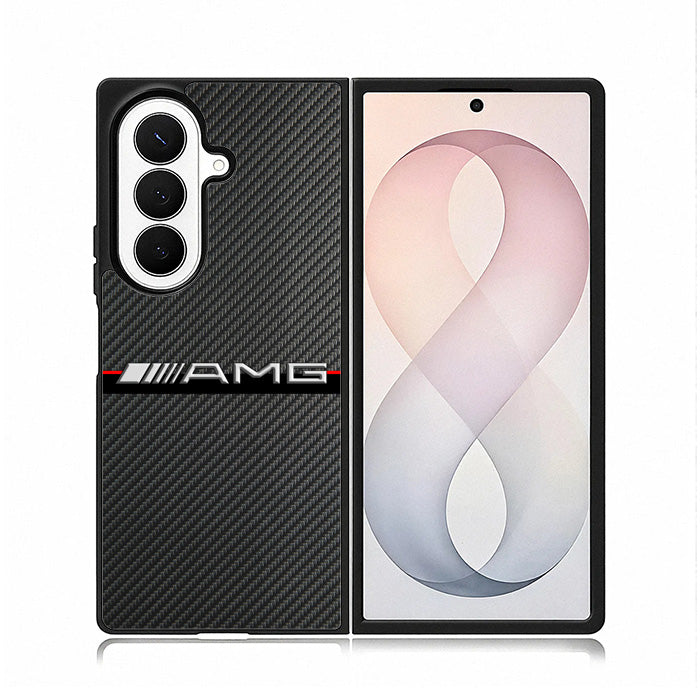 Mercedes Benz AMG Carbon Fiber Samsung Galaxy Z Fold 8 Ultra Case BC0463