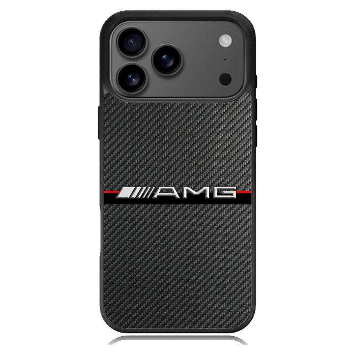 Mercedes Benz AMG Carbon Fiber iPhone 17 Pro Case BC0463
