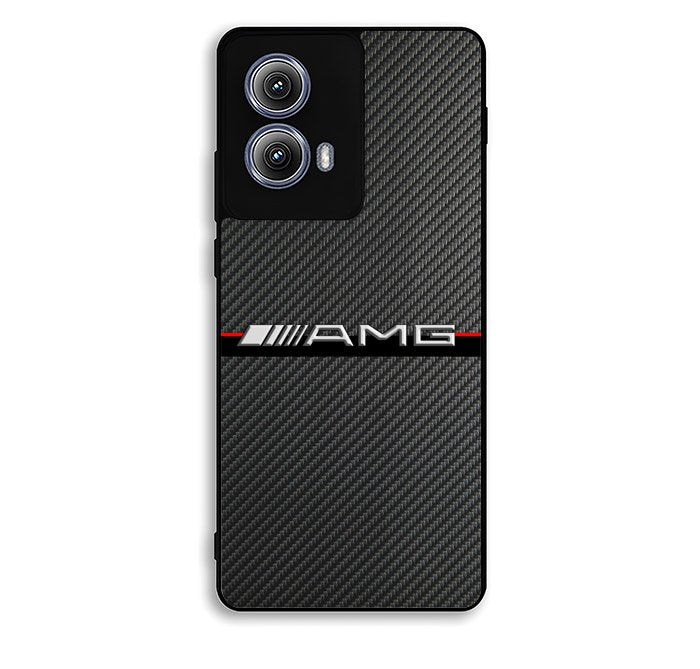 Mercedes Benz AMG Carbon Fiber Motorola Moto Edge 2024 Case BC0463