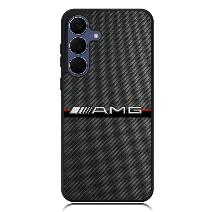 Mercedes Benz AMG Carbon Fiber Samsung Galaxy S25 FE Case BC0463