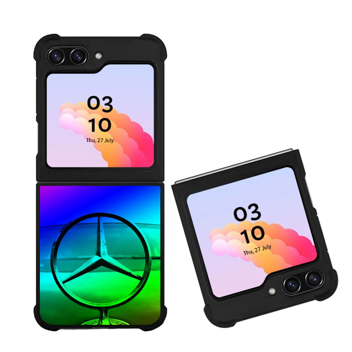 mercedes benz logo Case Samsung Galaxy Z Flip 5 5G BC0464