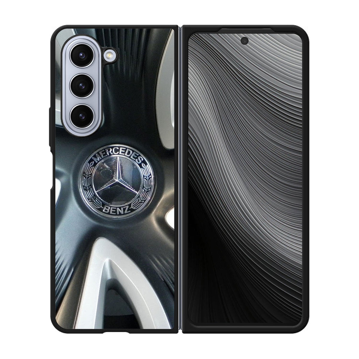 Mercedes Benz Wheel Case Samsung Galaxy z Fold 5 5G BC0465