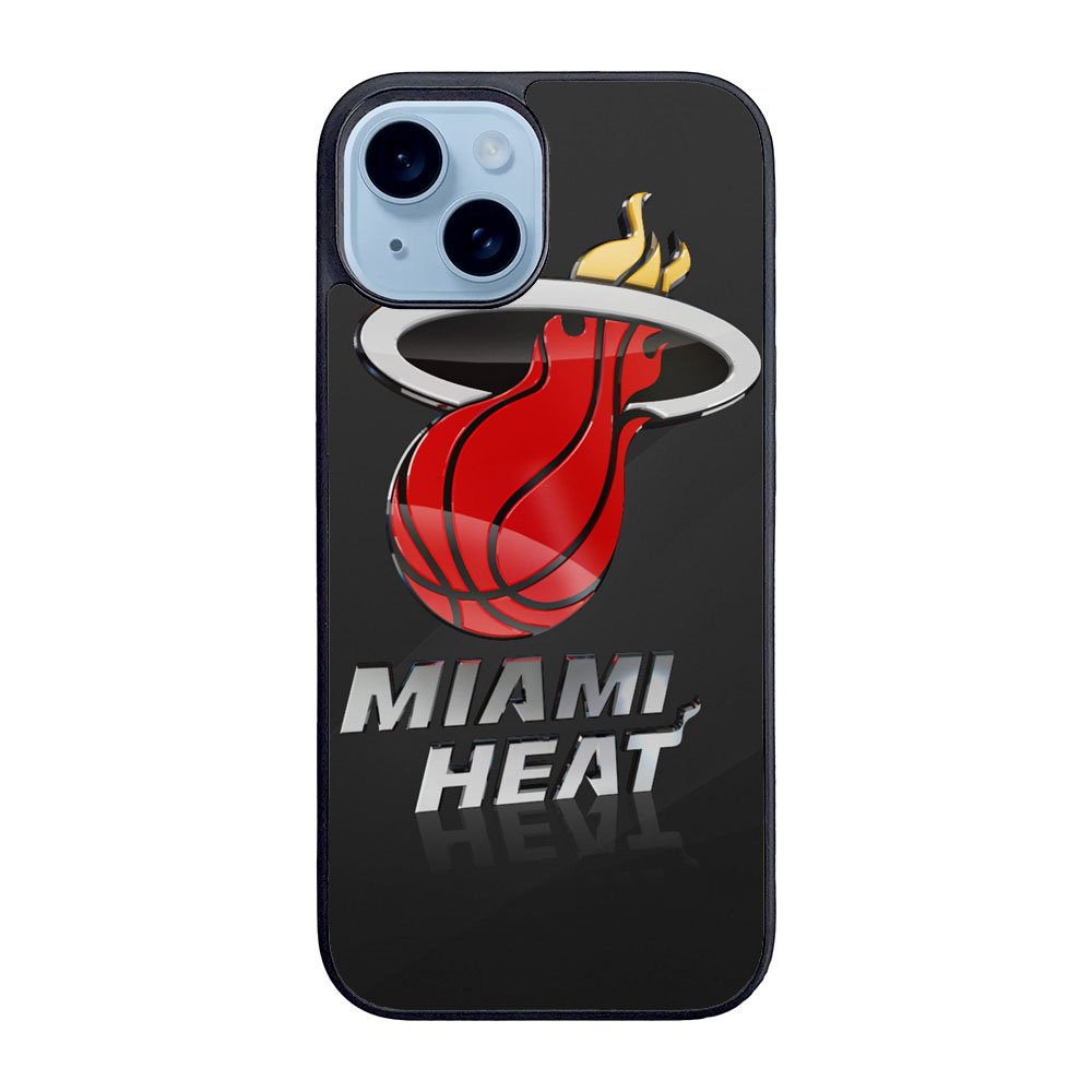Miami Heat 3D Case iPhone 15 Plus BC0467