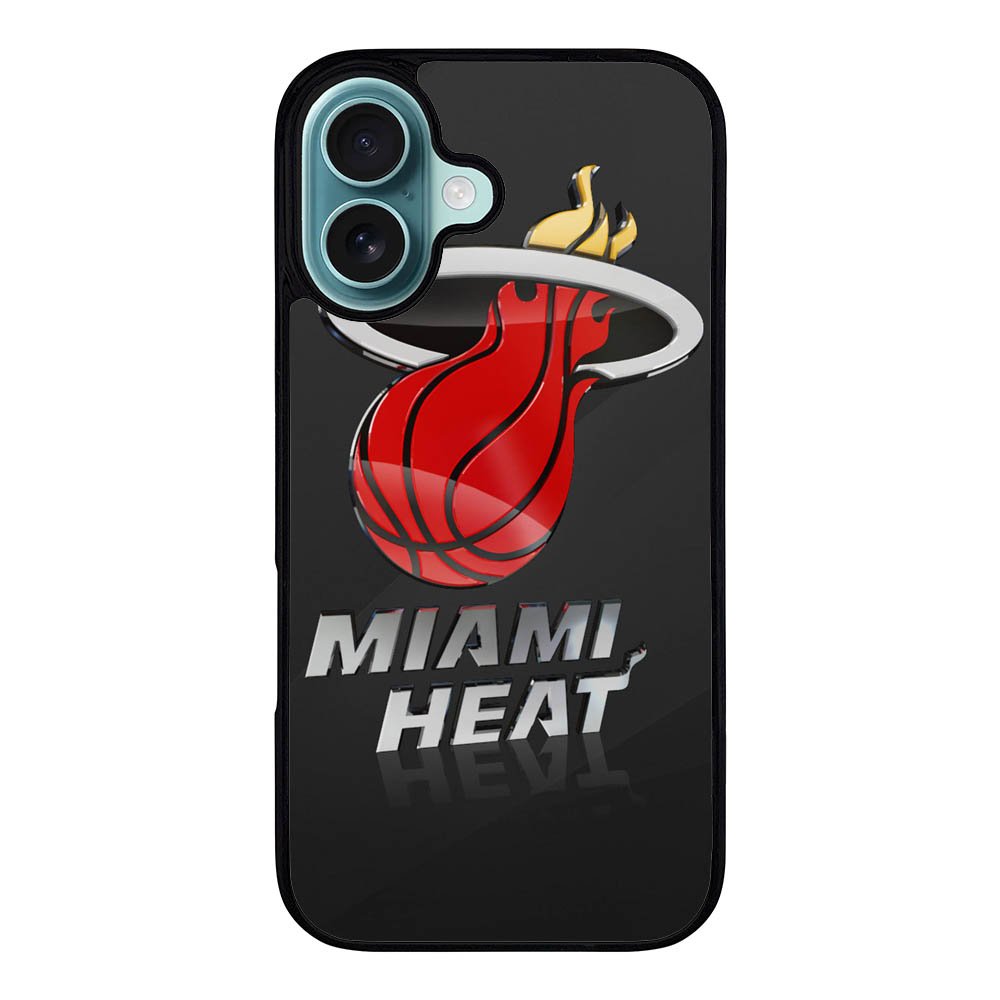 Miami Heat 3D Case iPhone 16 Plus BC0467