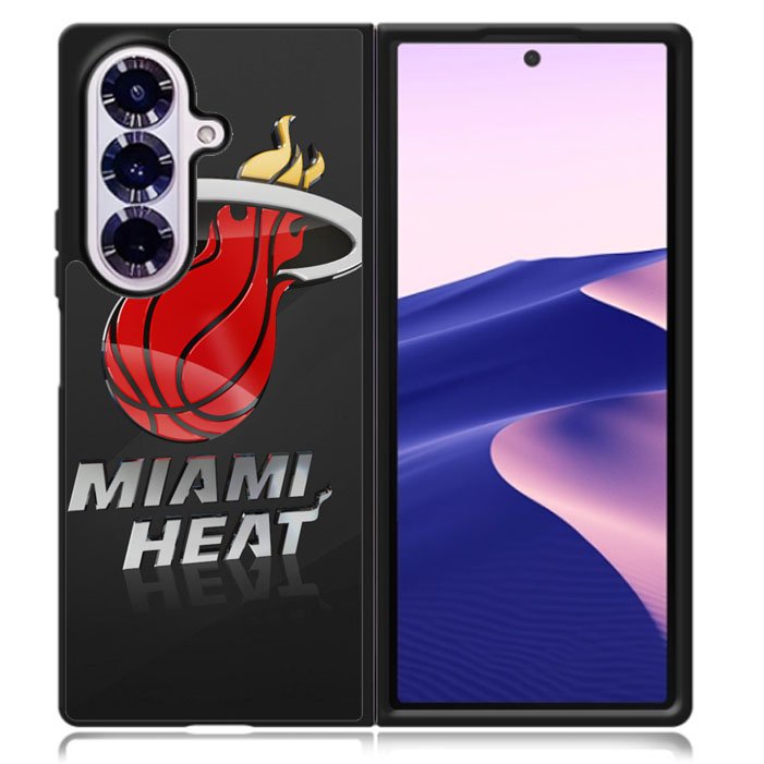 Miami Heat 3D Samsung Galaxy Z Fold 7 5G Case BC0467