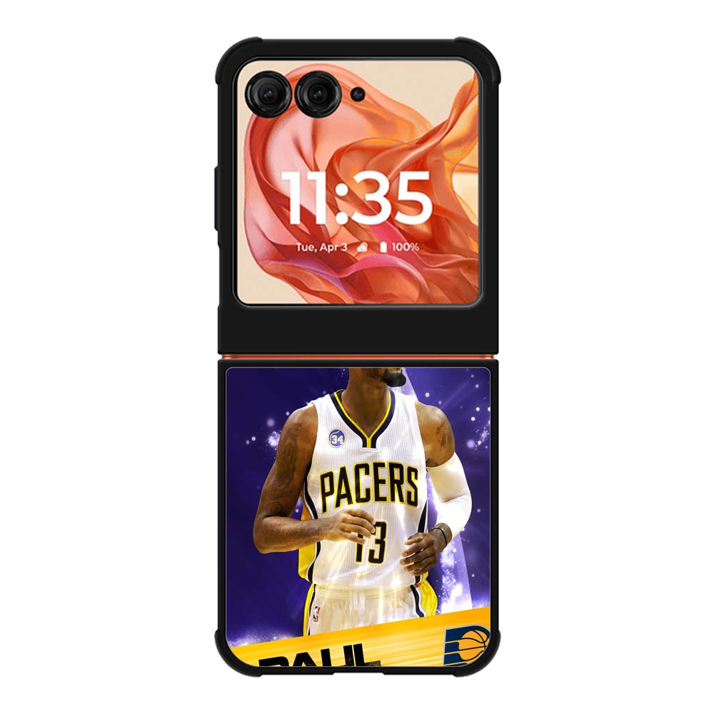 Paul George Indiana Pacers Motorola Moto Razr 2025/2024 , Moto Razr 60/50 Case BC0390