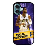 Paul George Indiana Pacers Case iPhone 16 Plus BC0390