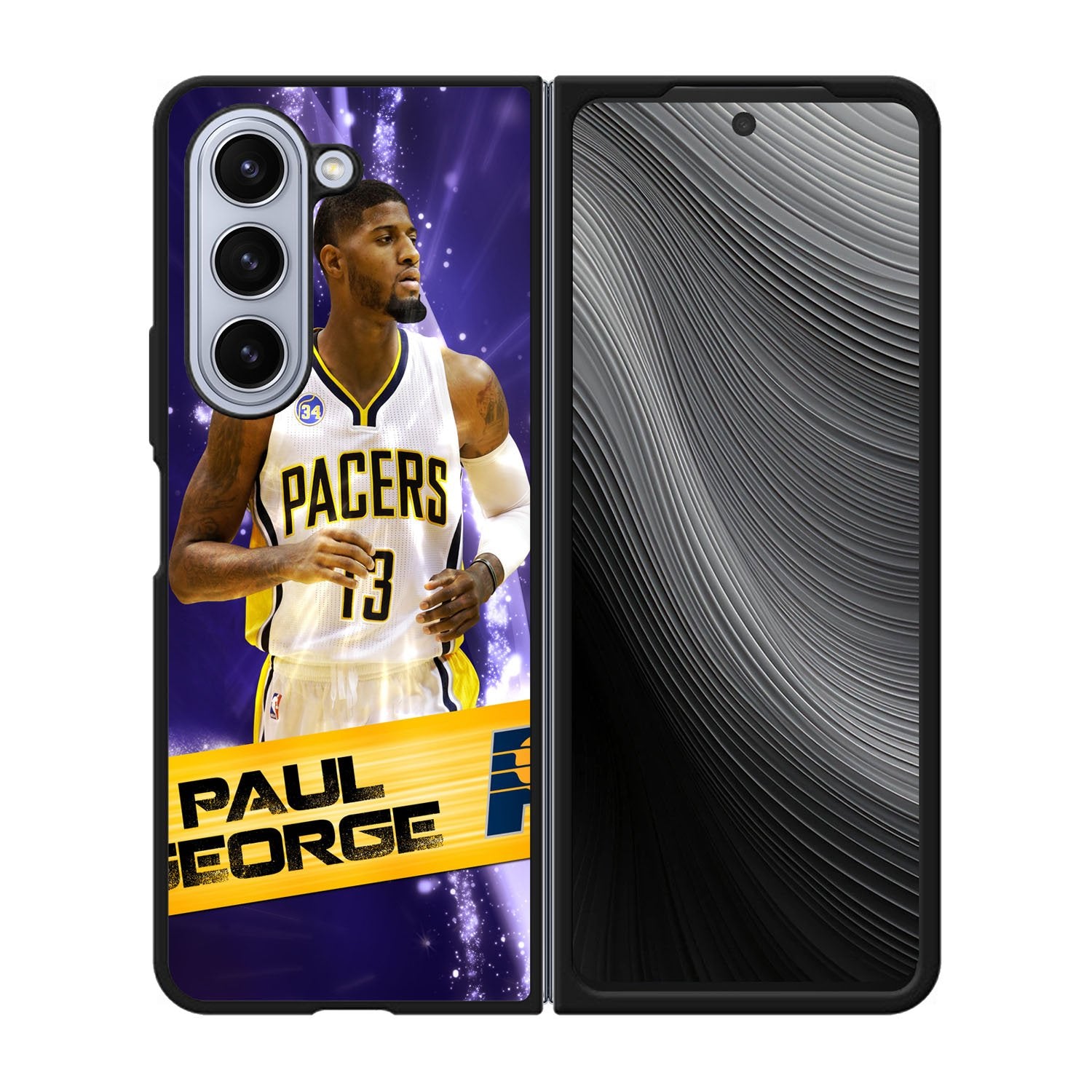 Paul George Indiana Pacers Case Samsung Galaxy z Fold 5 5G BC0390