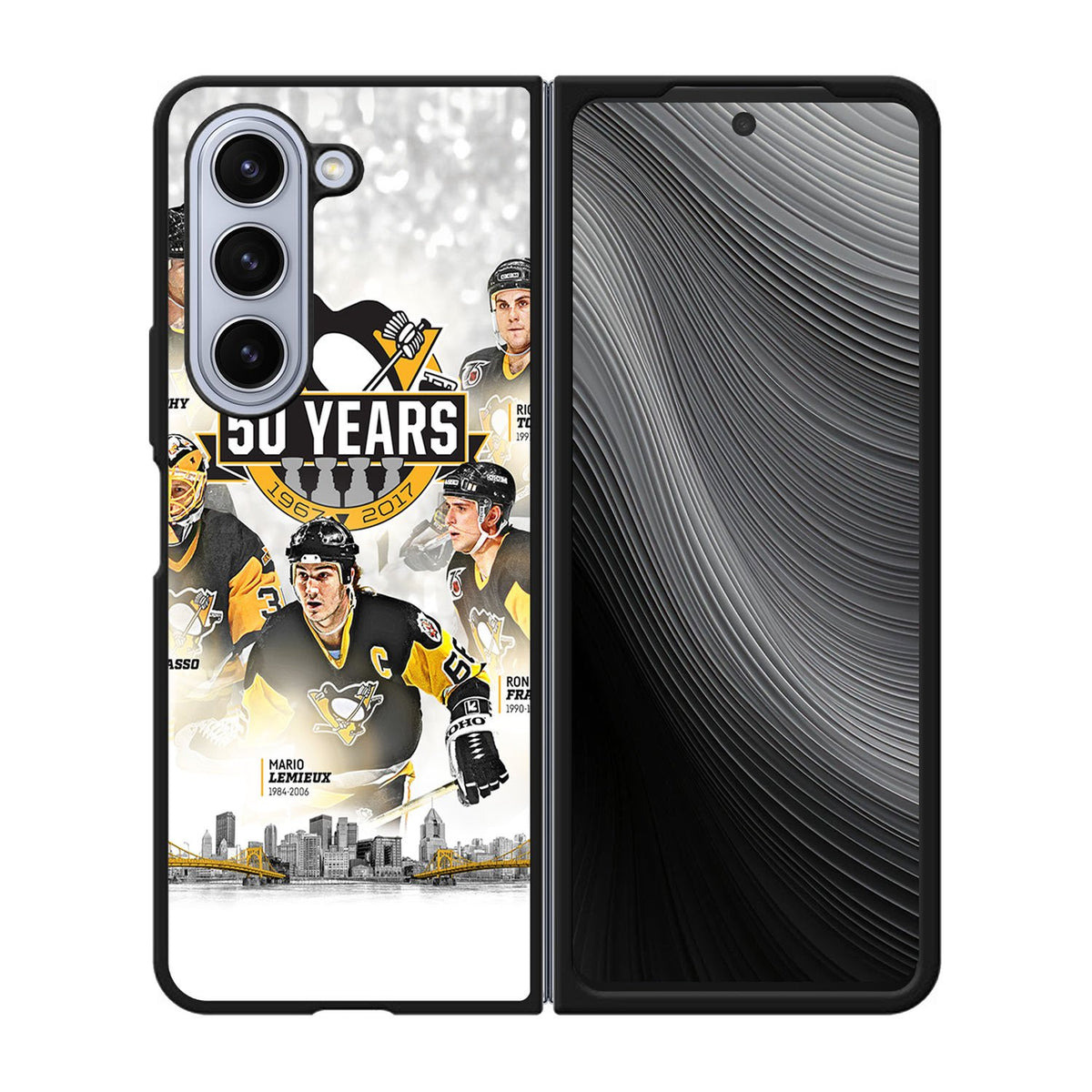 pittsburgh penguins anniversary Case Samsung Galaxy z Fold 5 5G BC0391