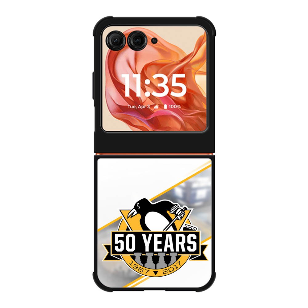 pittsburgh penguins Motorola Moto Razr 2025/2024 , Moto Razr 60/50 Case BC0393