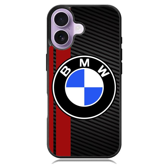 Red Carbon Fiber BMW X5029 iPhone 17 Case