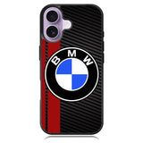 Red Carbon Fiber BMW X5029 iPhone 17 Case