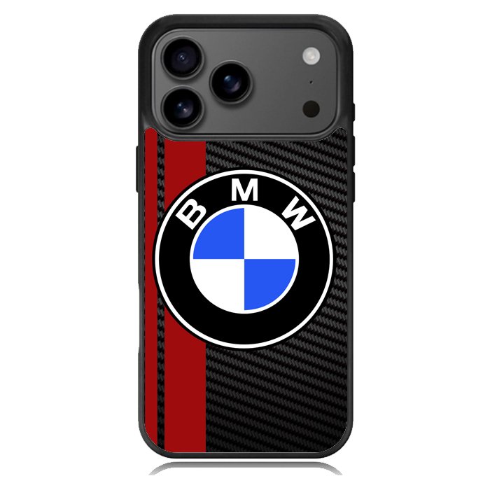 Red Carbon Fiber BMW X5029 iPhone 17 Pro Max Case