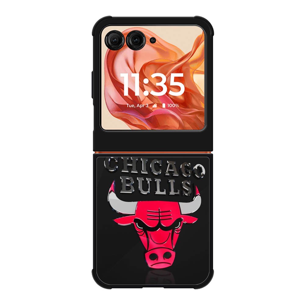 Shiny Chicago Bulls Motorola Moto Razr 2025/2024 , Moto Razr 60/50 Case BC0400