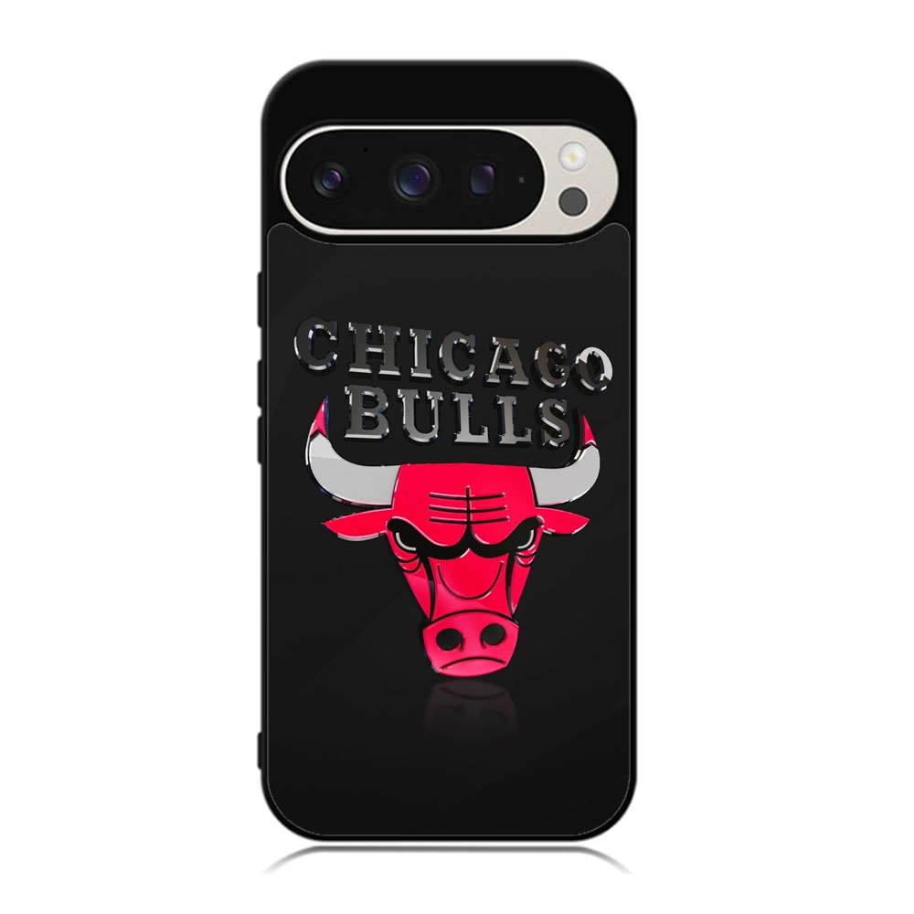 Shiny Chicago Bulls Case Google Pixel 9 Pro XL BC0400