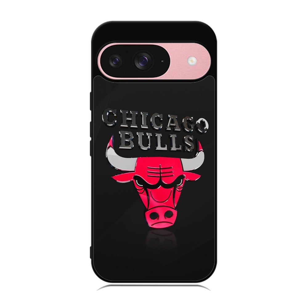 Shiny Chicago Bulls Case Google Pixel 9 BC0400